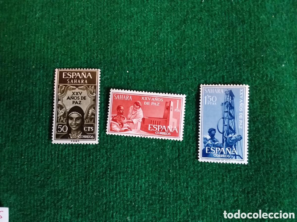 Sellos: S&Aacute;HARA A&Ntilde;O 1965 SERIE COMPLETA