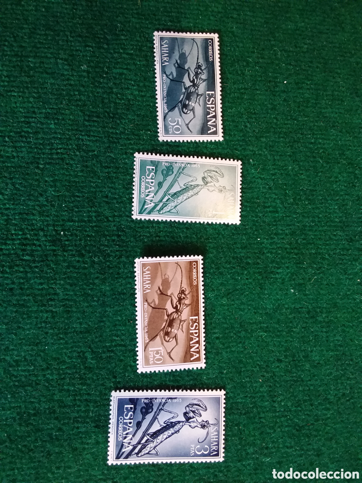 Sellos: S&Aacute;HARA A&Ntilde;O 1965 SELLOS MNH **SERIE COMPLETA
