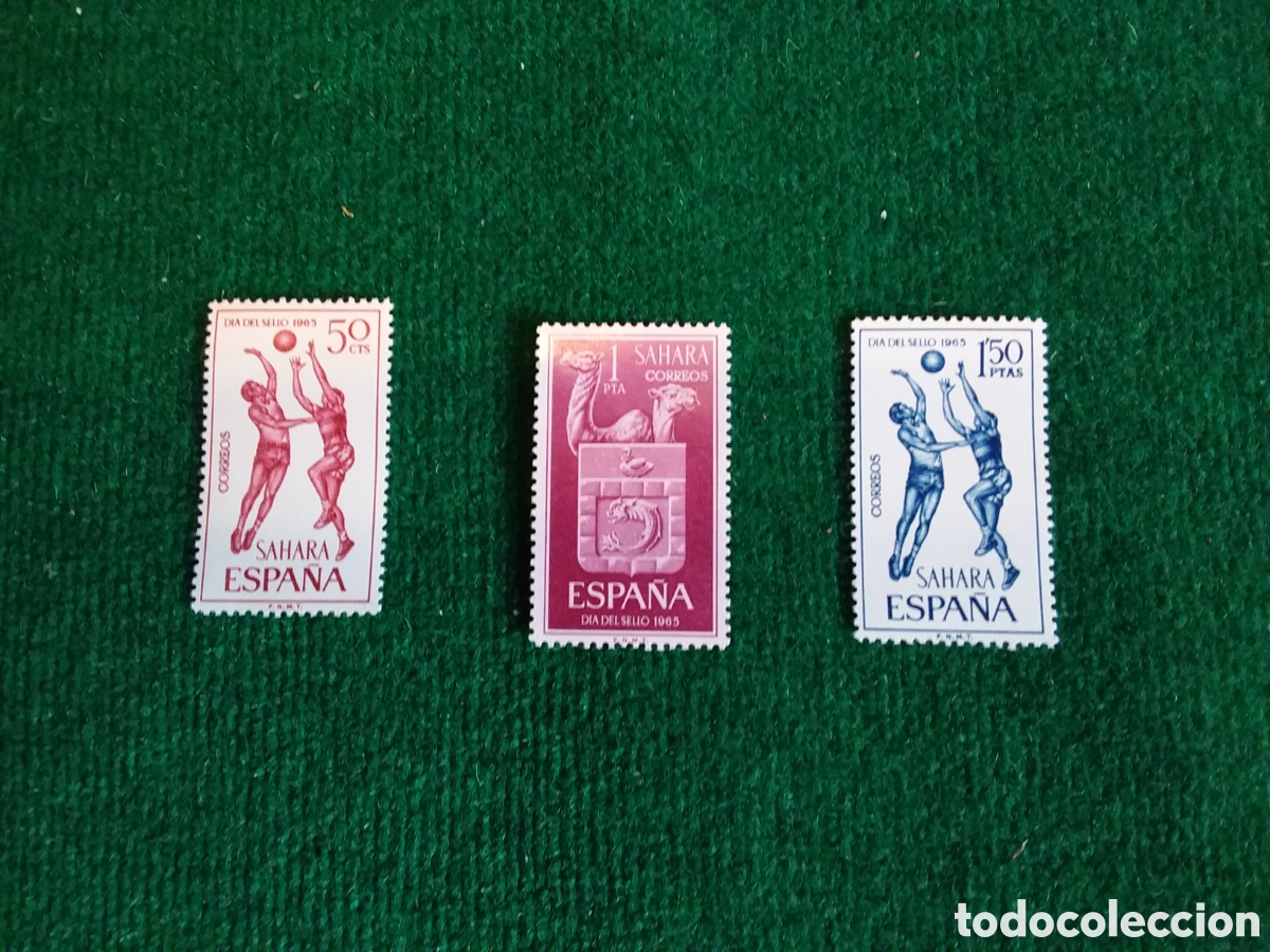 Sellos: S&Aacute;HARA A&Ntilde;O 1965 SERIE COMPLETA SELLOS MNH **