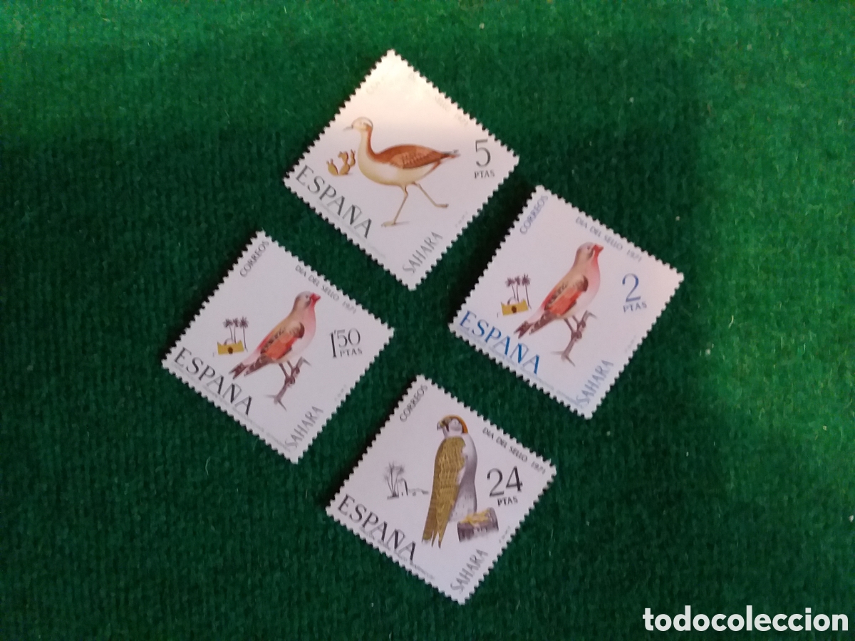 Sellos: S&Aacute;HARA SERIE COMPLETA A&Ntilde;O 1971 SELLOS MNH **