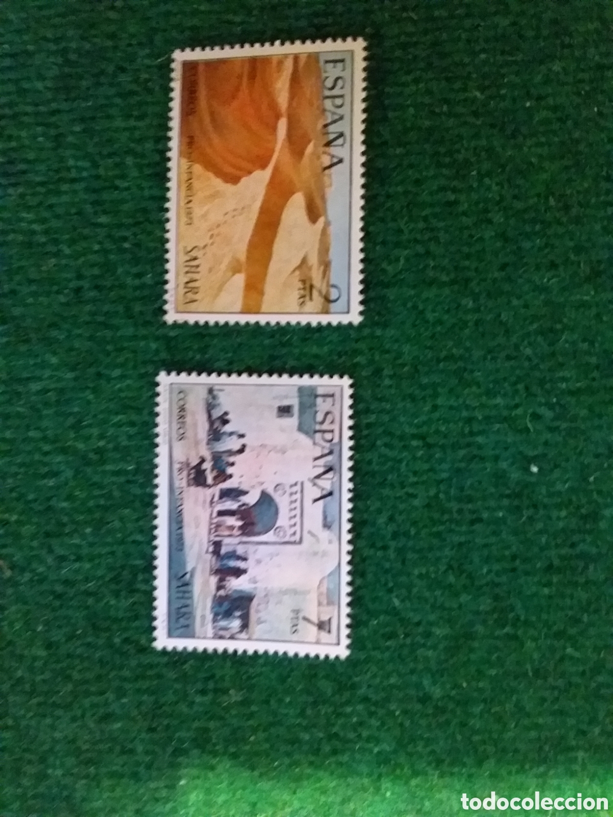 Sellos: S&Aacute;HARA SERIE COMPLETA A&Ntilde;O 1973 SELLOS MNH **