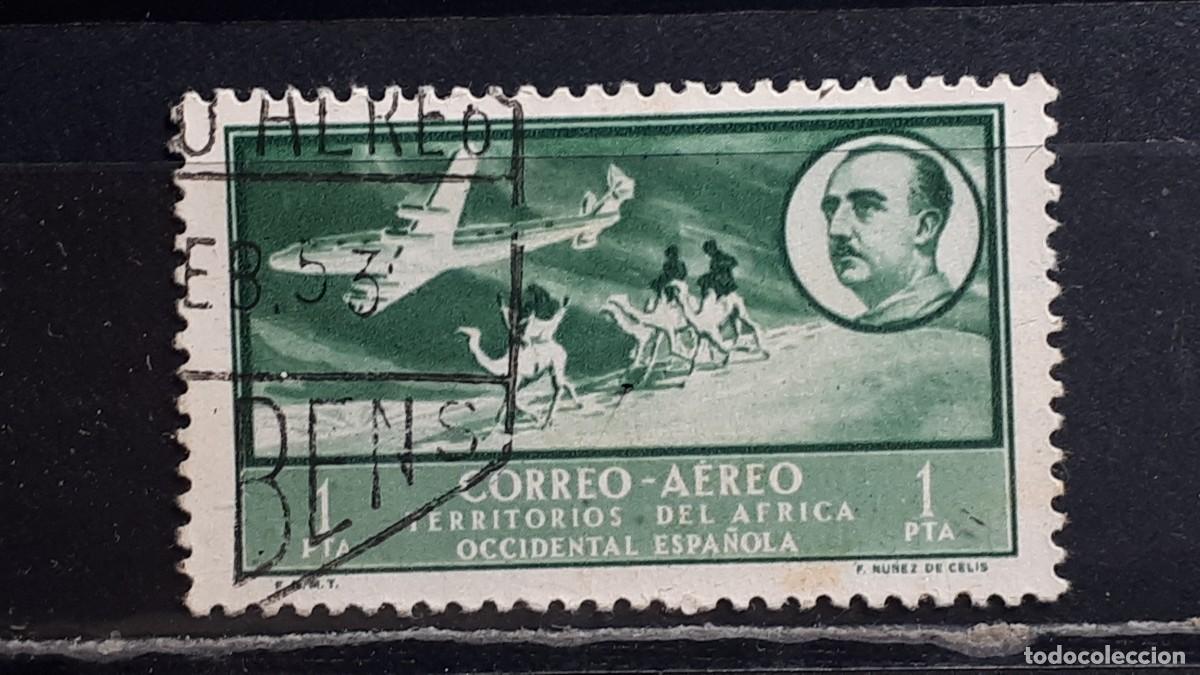 Sellos: AFRICA OCCIDENTAL. A&Ntilde;O 1951.&deg;. EDIFIL 22