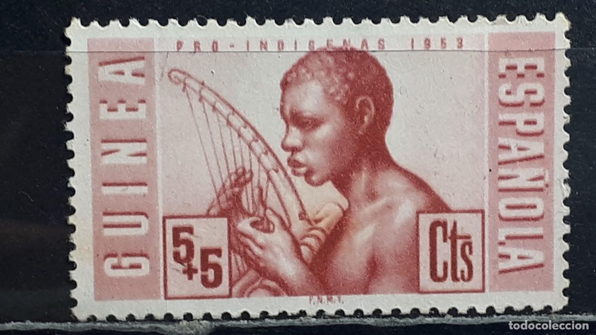 Sellos: GUINEA. A&Ntilde;O 1953. (*). Edifil 321