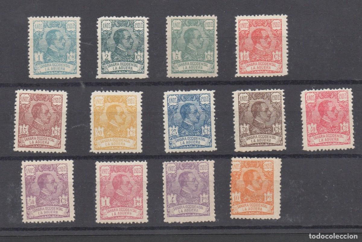 Sellos: EDIFIL 14 / 26 ** 1923 LA AGUERA ALFONSO XIII + DE 250&euro; LEER ANUNCIO