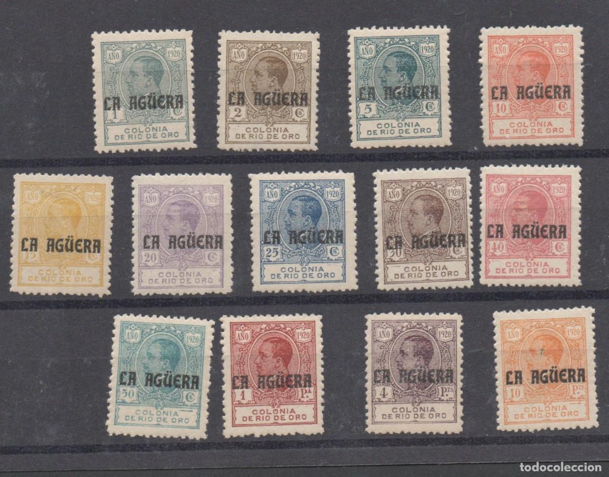 Sellos: EDIFIL 1 / 13** LA AGUERA NUMERACION A,000,000 + DE 450 EUROS