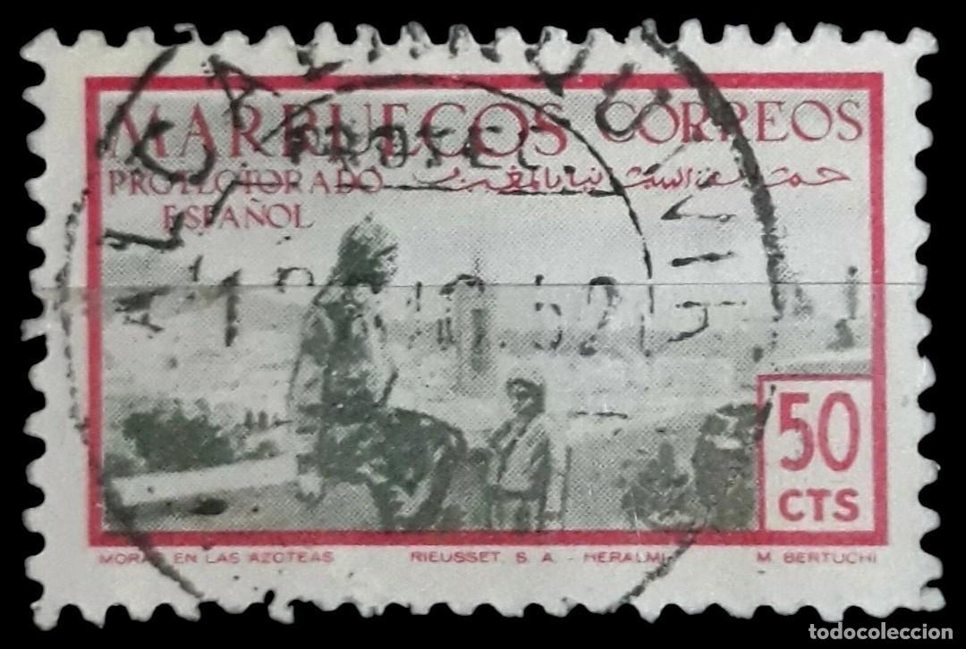 Sellos: MARRUECOS ESPA&Ntilde;OL 1952. EDIFIL 350. USADO.