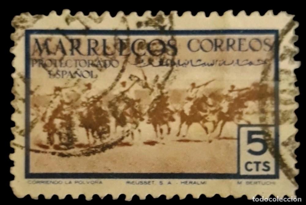 Sellos: MARRUECOS ESPA&Ntilde;OL 1952. EDIFIL 343. USADO.
