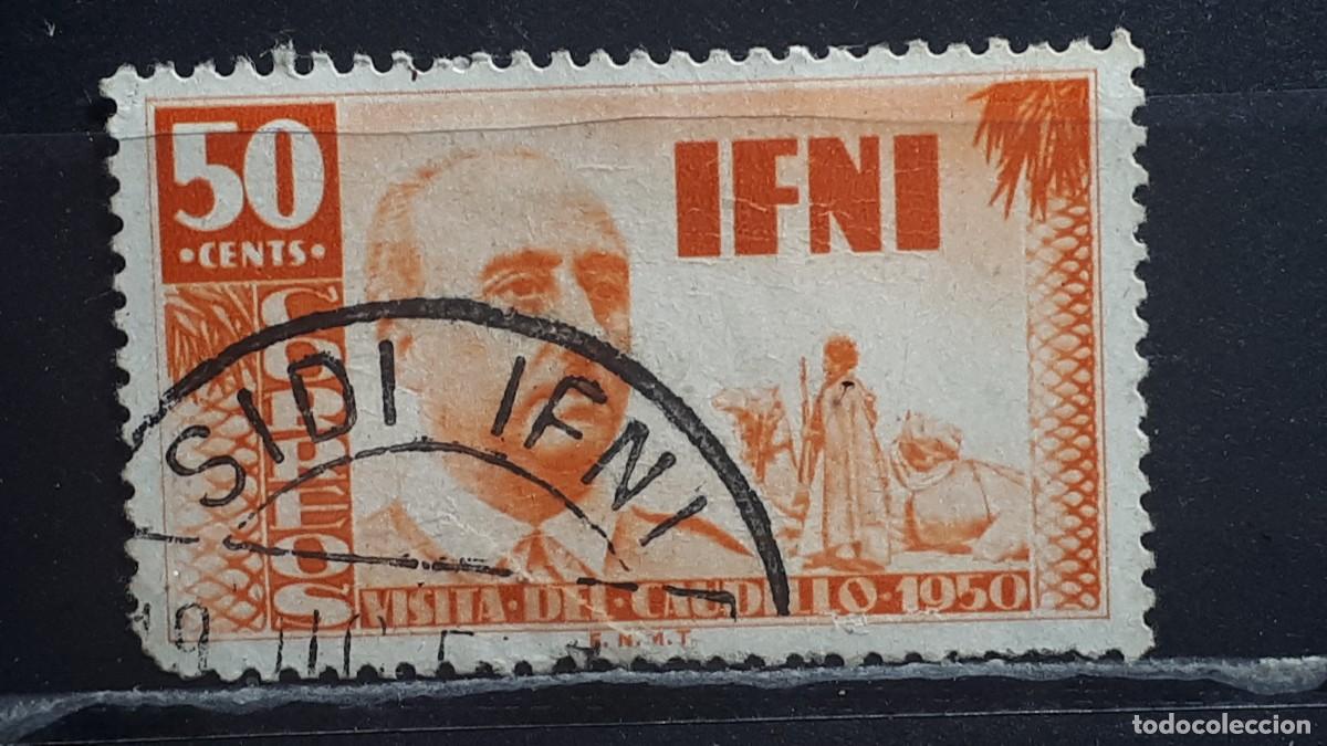 Stamps: IFNI. A&Ntilde;O 1951. &deg;. EDIFIL 73
