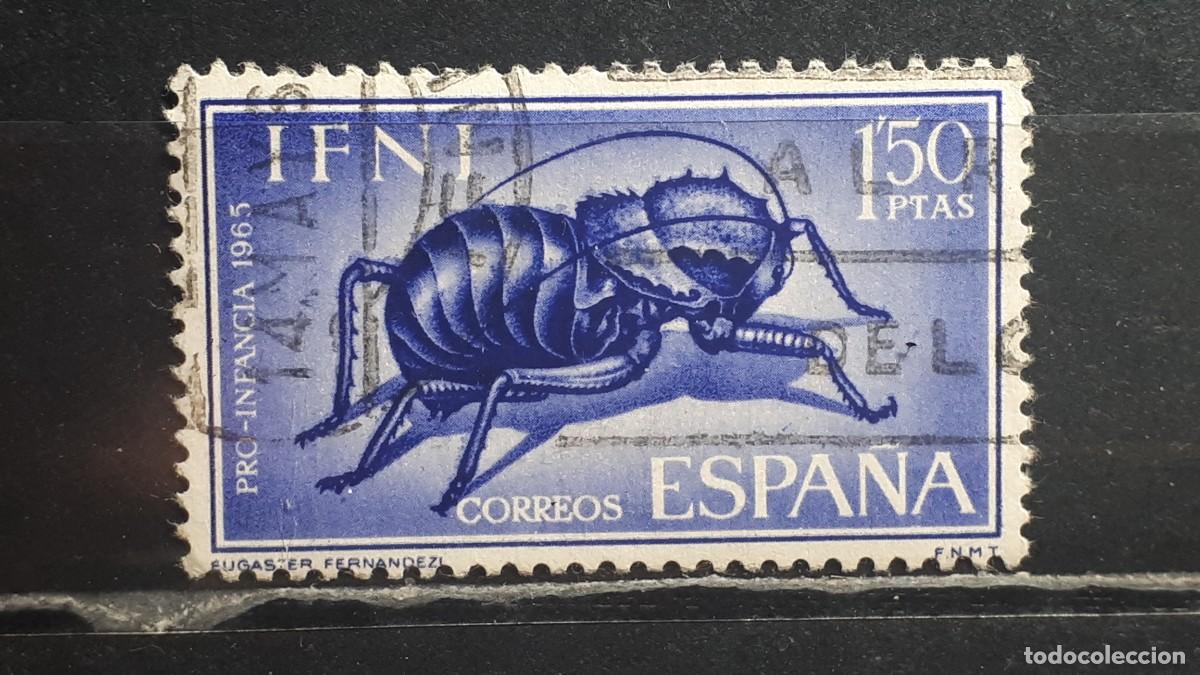 Stamps: IFNI. A&Ntilde;O 1965. &deg;. EDIFIL 214
