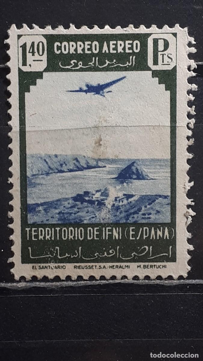 Stamps: IFNI. A&Ntilde;O 1943. &deg;. EDIFIL 32
