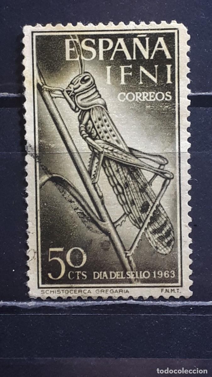 Stamps: IFNI. A&Ntilde;O 1964. &deg;. EDIFIL 201