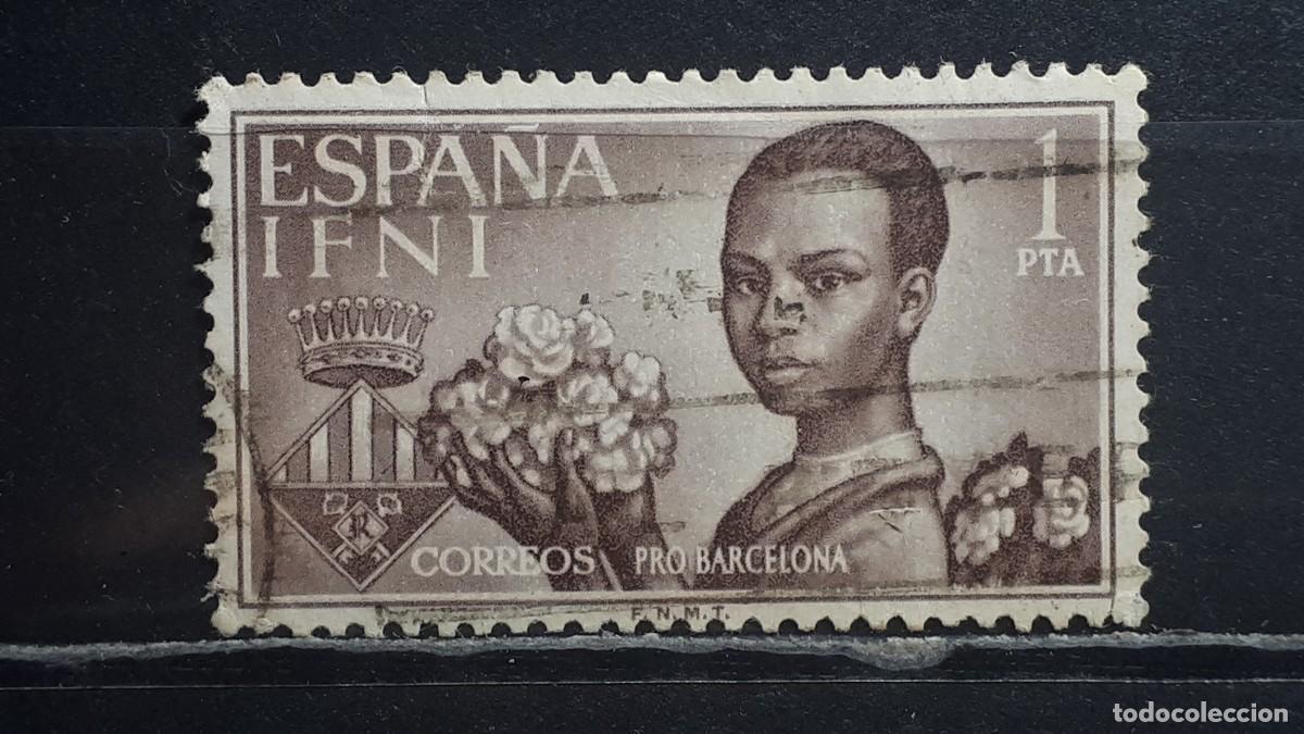Stamps: IFNI. A&Ntilde;O 1963. &deg;. EDIFIL 199