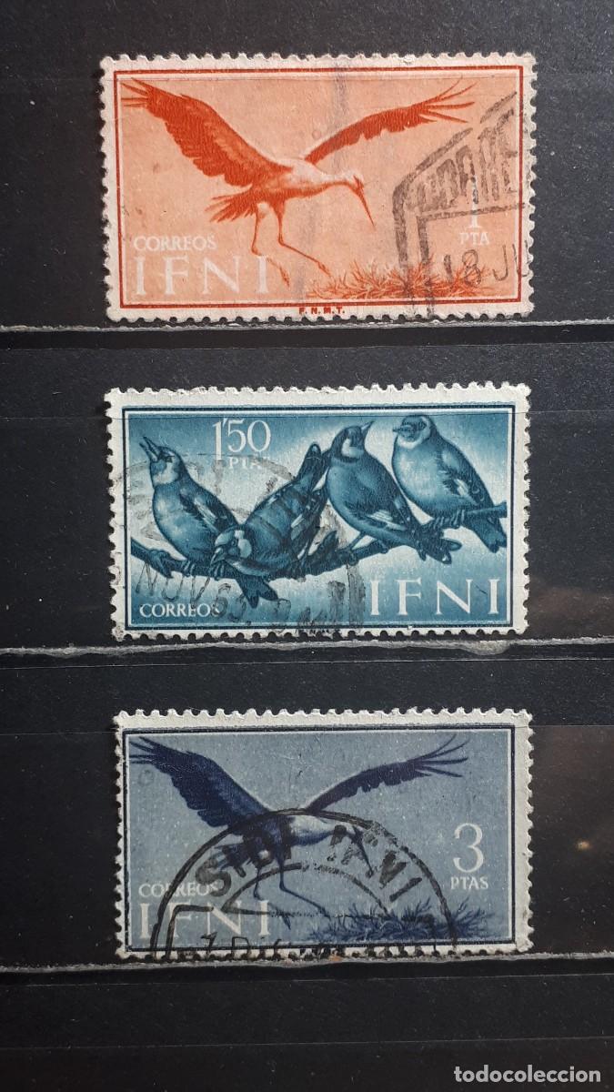 Stamps: IFNI. A&Ntilde;O 1960. &deg;. EDIFIL 166/7, 169.