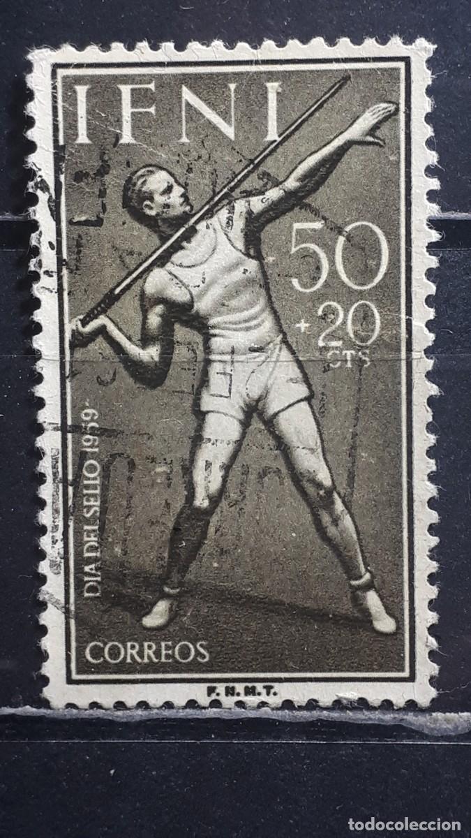 Briefmarken: IFNI. A&Ntilde;O 1959. &deg;. EDIFIL 158