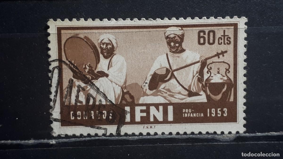 Briefmarken: IFNI. A&Ntilde;O 1955. &deg;. EDIFIL 98