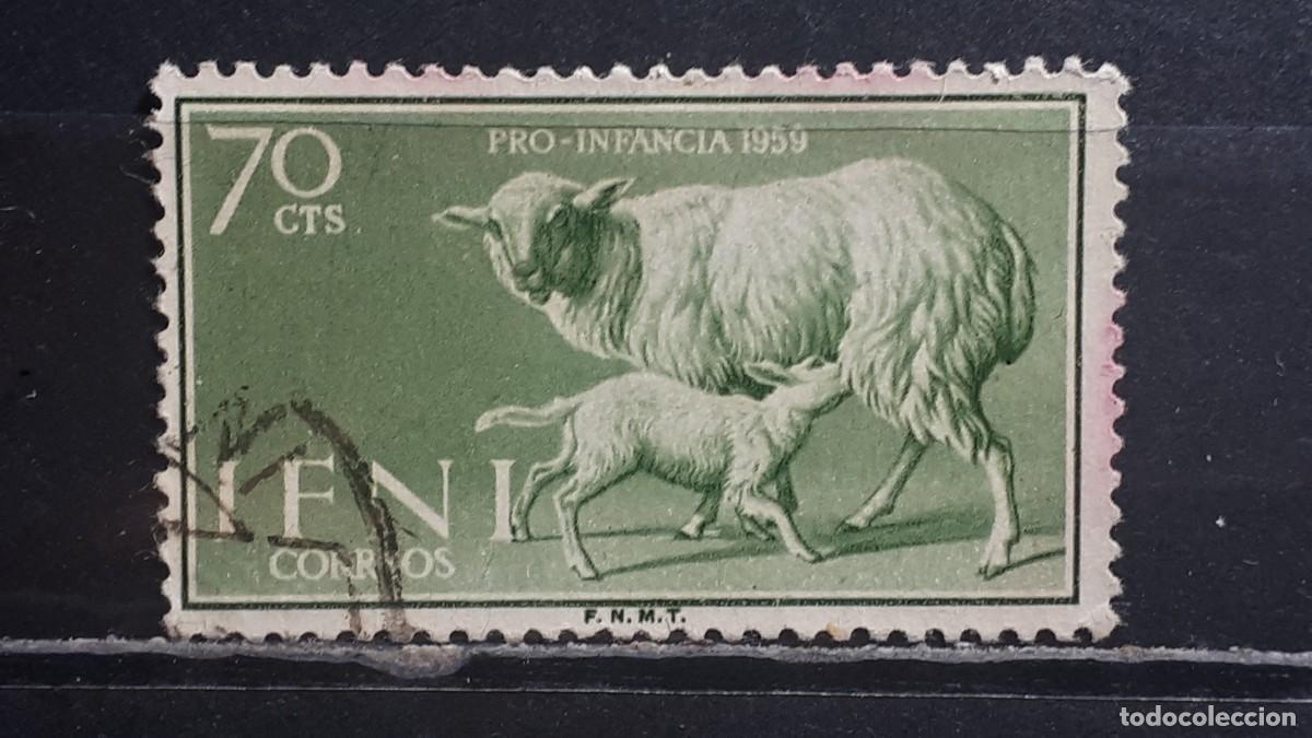 Briefmarken: IFNI. A&Ntilde;O 1959. &deg;. EDIFIL 155