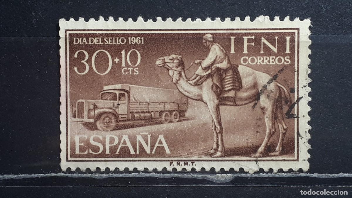 Timbres: IFNI. A&Ntilde;O 1961. &deg;. EDIFIL 185