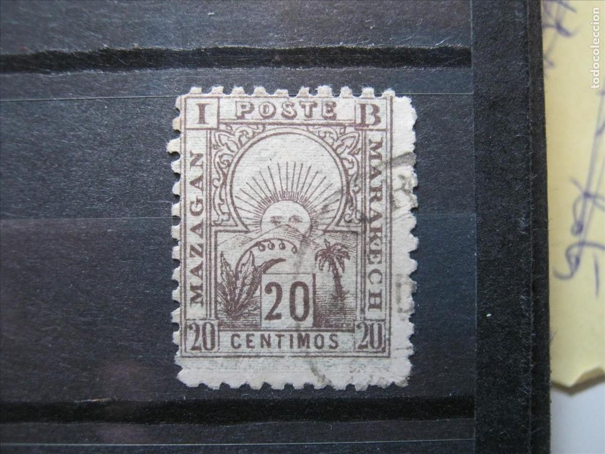 Sellos: MARRUECOS LOCALES 1893-95 MAZAGAN A MARRAKECH YVERT 48 USADO PERFECTO.
