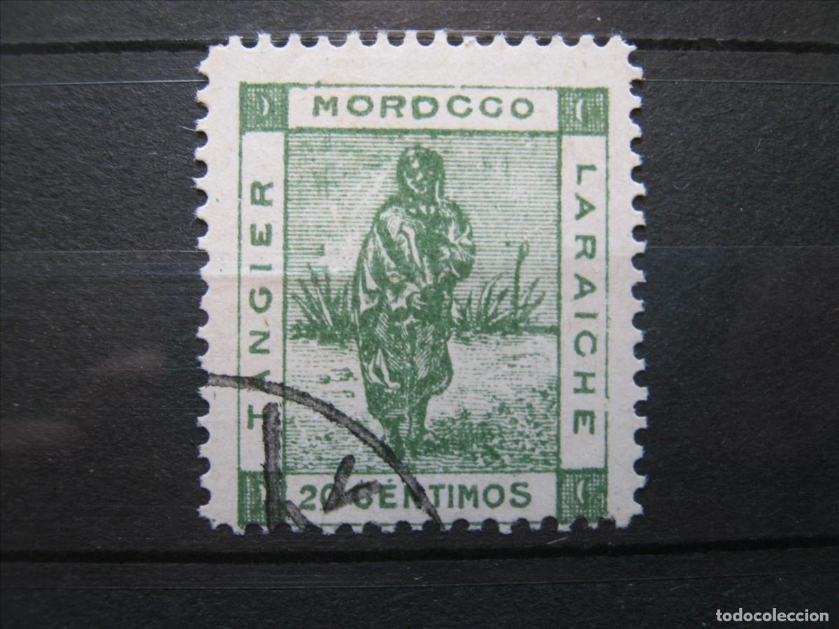 Briefmarken: MARRUECOS LOCALES 1898 TANGER A LARACHE YVERT 130 USADO PERFECTO.