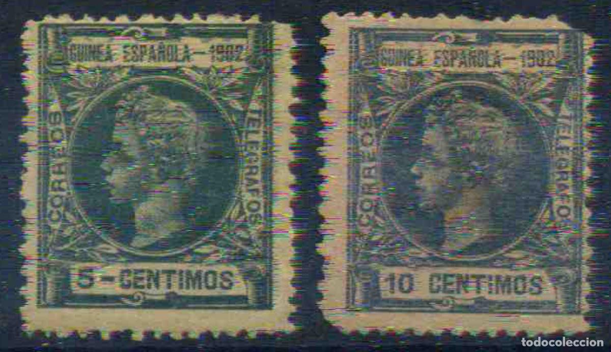 Sellos: Guinea Espa&ntilde;ola 1902 (nuevos)
