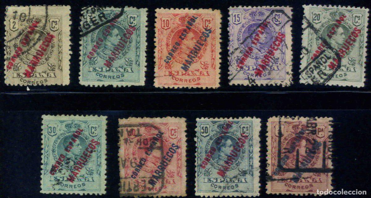 Sellos: T&aacute;nger 1909 (usados)