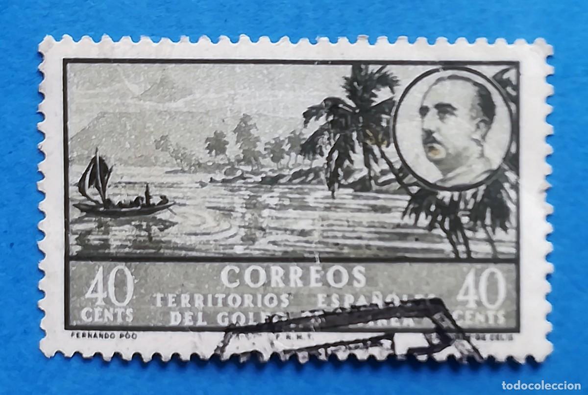 Sellos: Guinea espa&ntilde;ola. Isla de Fernando Poo. Edifil 288. Usado.