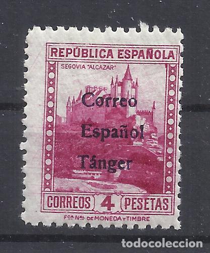 Sellos: TANGER marruecos 1938 edifil 107 NUEVO** VALOR 2022 CATALOGO 75.- EUROS