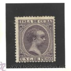 Selos: CUBA 1896-97 - EDIFIL NRO. 146 - ALFONSO XIII - 1C, - SIN GOMA. Lote 37967392