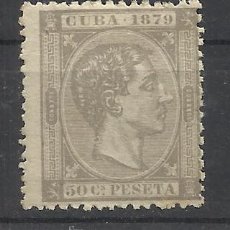Selos: ALFONSO XII CUBA 1879 EDIFIL 54 NUEVO(*). Lote 51566497