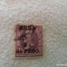 Sellos: SELLO CUBA ESTADOS UNIDOS 3 C DE PESO SOBRECARGADO