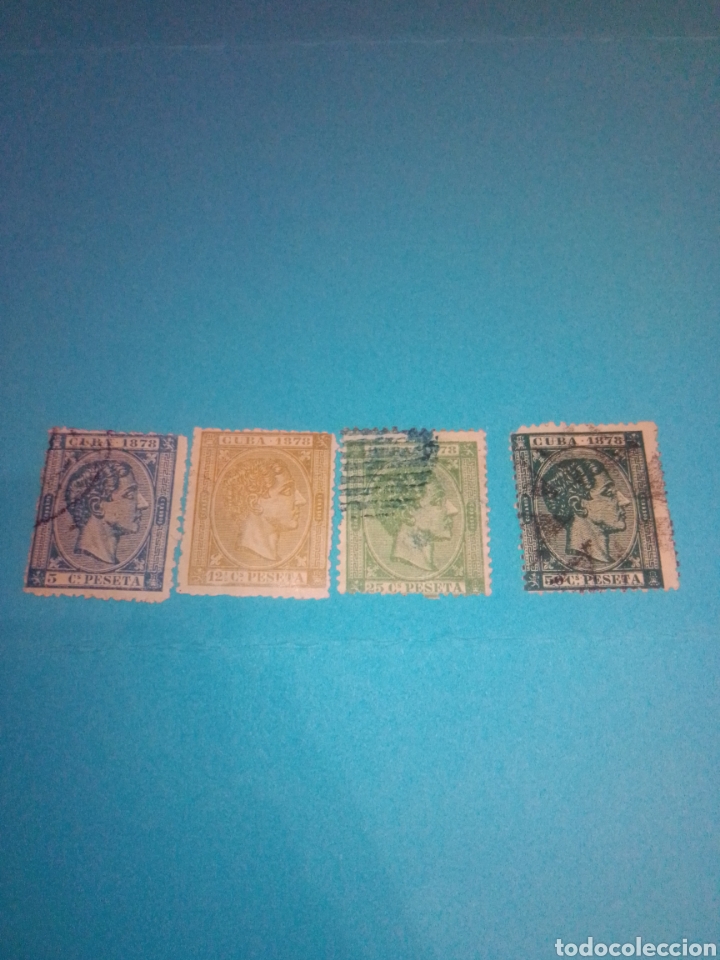 Sellos: Cuba 1878 ............ - Foto 1