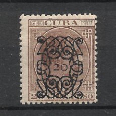 Sellos: ESPAÑA CUBA 1883 EDIFIL 82 ** MNH - 21/21. Lote 308088558