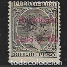 Sellos: PUERTO RICO- TIPO XII- HABILITADO PARA 1988 Y 99- -VER FOTOS