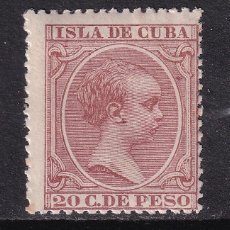 Sellos: 1894 CUBA ALFONSO XIII 20 CTS NUEVO. BONITO. 51 €. Lote 352783799