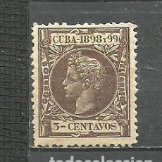 Sellos: CUBA 1898 - EDIFIL NRO. 161 - ALFONSO XIII - 3C. - SIN GOMA. Lote 401436054