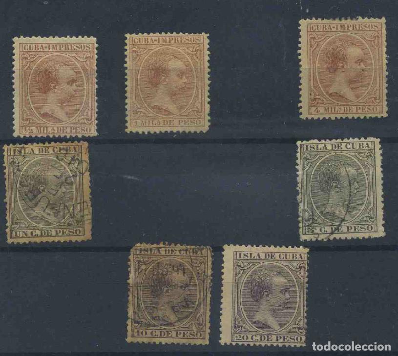 Sellos: Cuba 1890 - Foto 1
