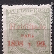Sellos: PUERTO RICO **. AÑO 1898.