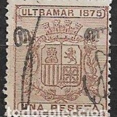 Sellos: PUERTO RICO 1875 ESCUDO DE ESPAÑA, EDIFIL Nº 7 (*)