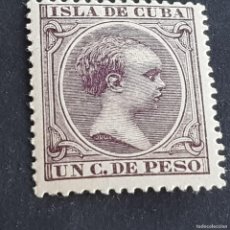 Sellos: CUBA, 1876, ALFONSO XIII, EDIFIL 146**, NUEVO, GOMA, SIN FIJASELLO, ( LOTE AB )