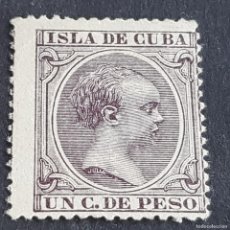 Sellos: CUBA, 1876, ALFONSO XIII, EDIFIL 146, NUEVO SIN GOMA, ( LOTE AB )