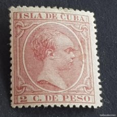 Sellos: CUBA, 1876, ALFONSO XIII, EDIFIL 147**, NUEVO, GOMA, SIN FIJASELLO, PUNTO TONALIZADO, ( LOTE AB )