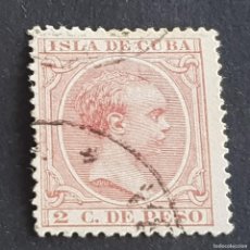 Sellos: CUBA, 1876, ALFONSO XIII, EDIFIL 147, USADO, ( LOTE AB )