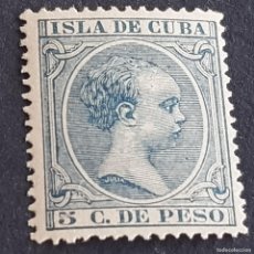 Sellos: CUBA, 1876, ALFONSO XIII, EDIFIL 149**, NUEVO, GOMA, SIN FIJASELLO, LEER, ( LOTE AB )