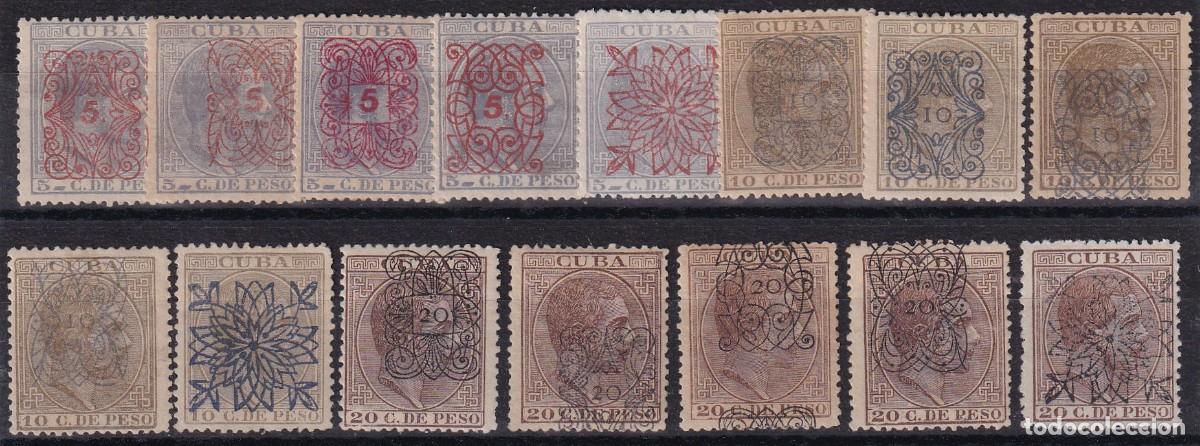 Sellos: Cuba Ed.74 /88. * CHARNELA. Muy bonita y rara serie.