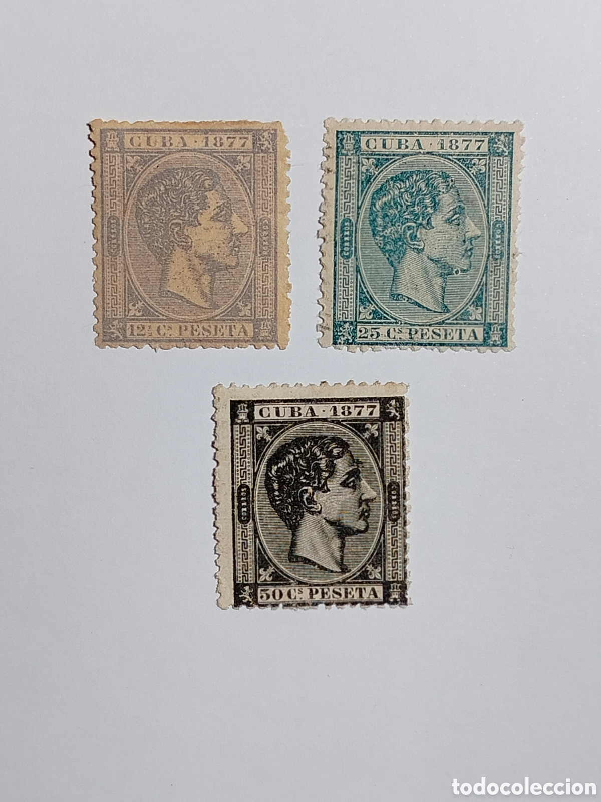 Sellos: Cuba 1877 Edifil 40/2 (*)