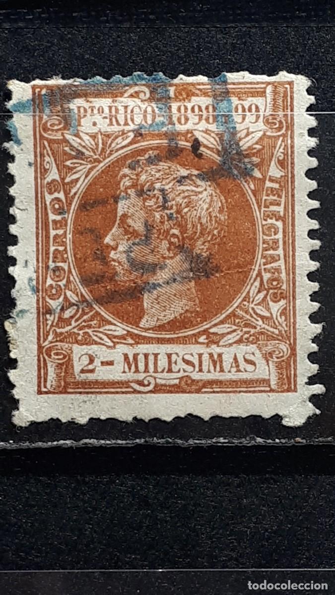 Sellos: PUERTO RICO. A&Ntilde;O 1898. &deg;. Edifil 131