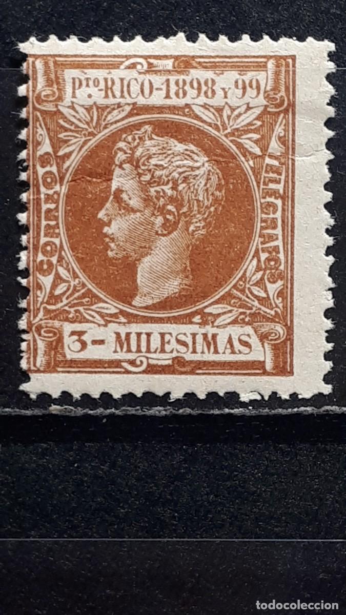 Sellos: PUERTO RICO. A&Ntilde;O 1898. *. Edifil 132