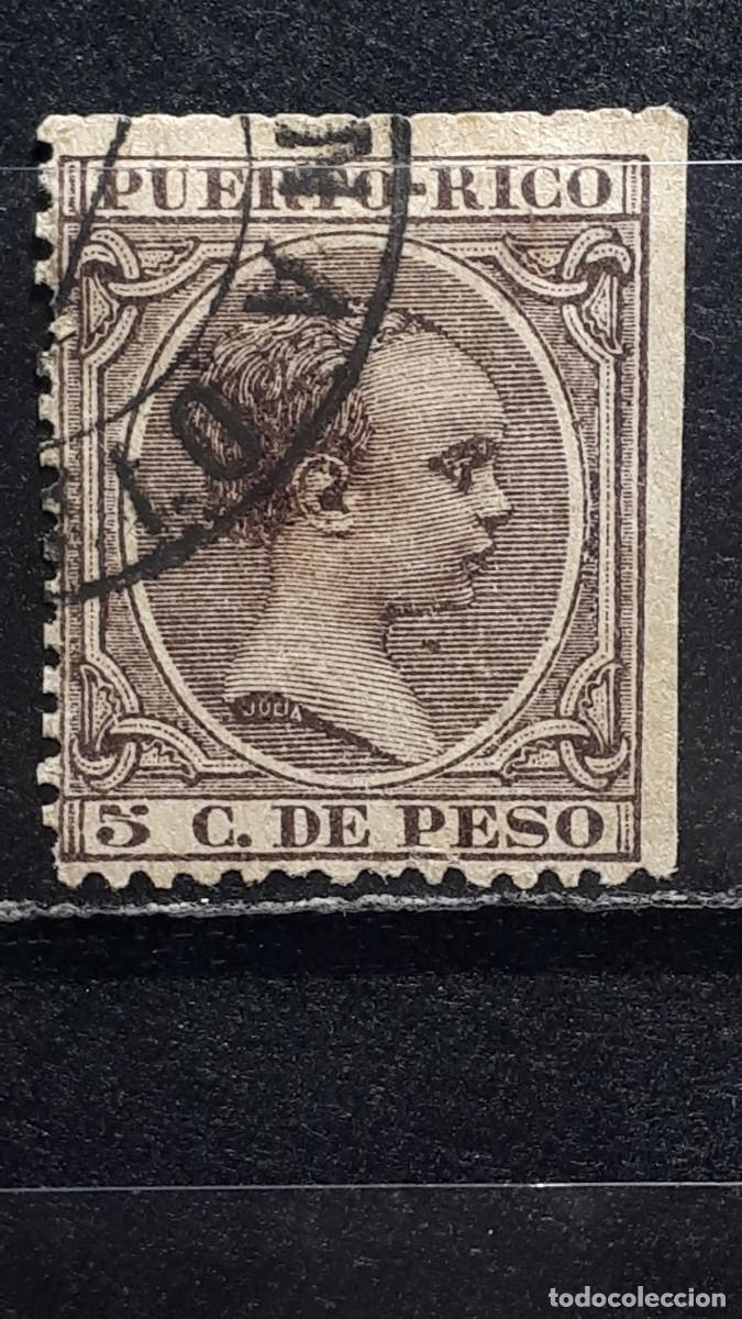 Sellos: PUERTO RICO. A&Ntilde;O 1890. &deg;. Edifil 80