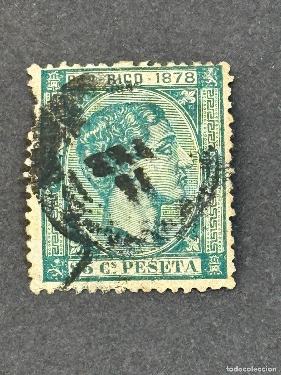 Sellos: Puerto Rico, Alfonso XII, 1878, Edifil 20, usado