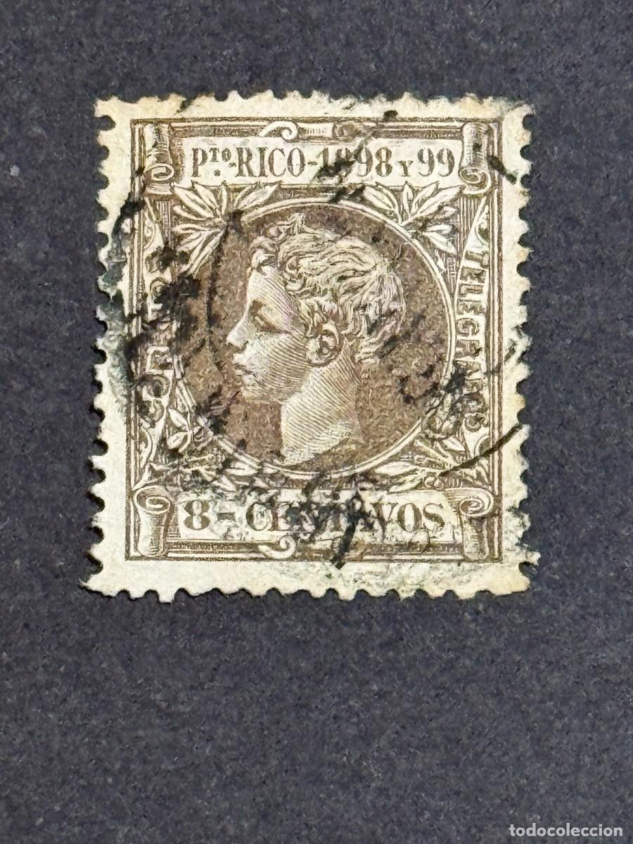 Sellos: Puerto Rico, Alfonso XIII, 1898, Edifil 141, usado